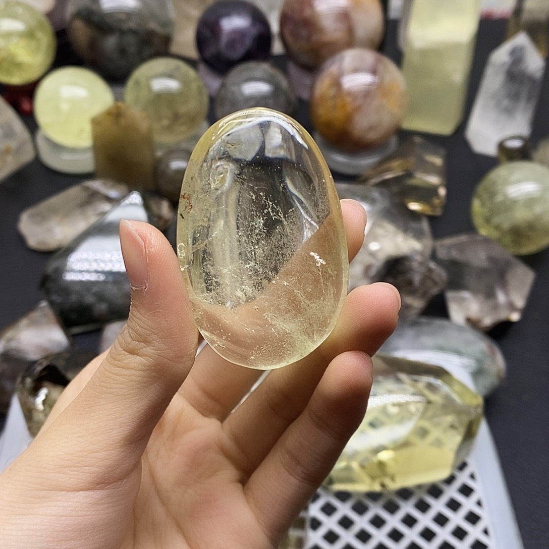 水晶未镶嵌珠宝半成品209水晶石