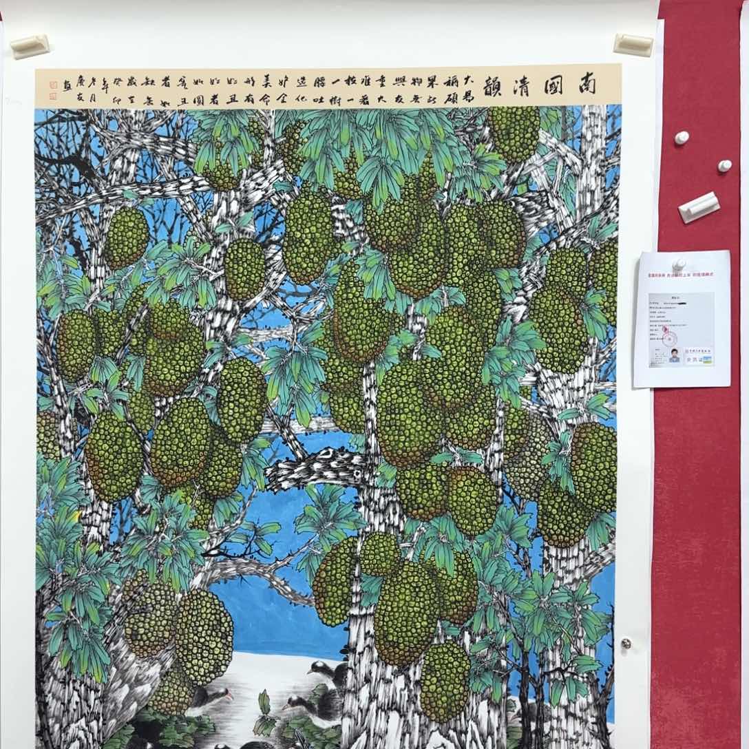 国画李老师经典画作