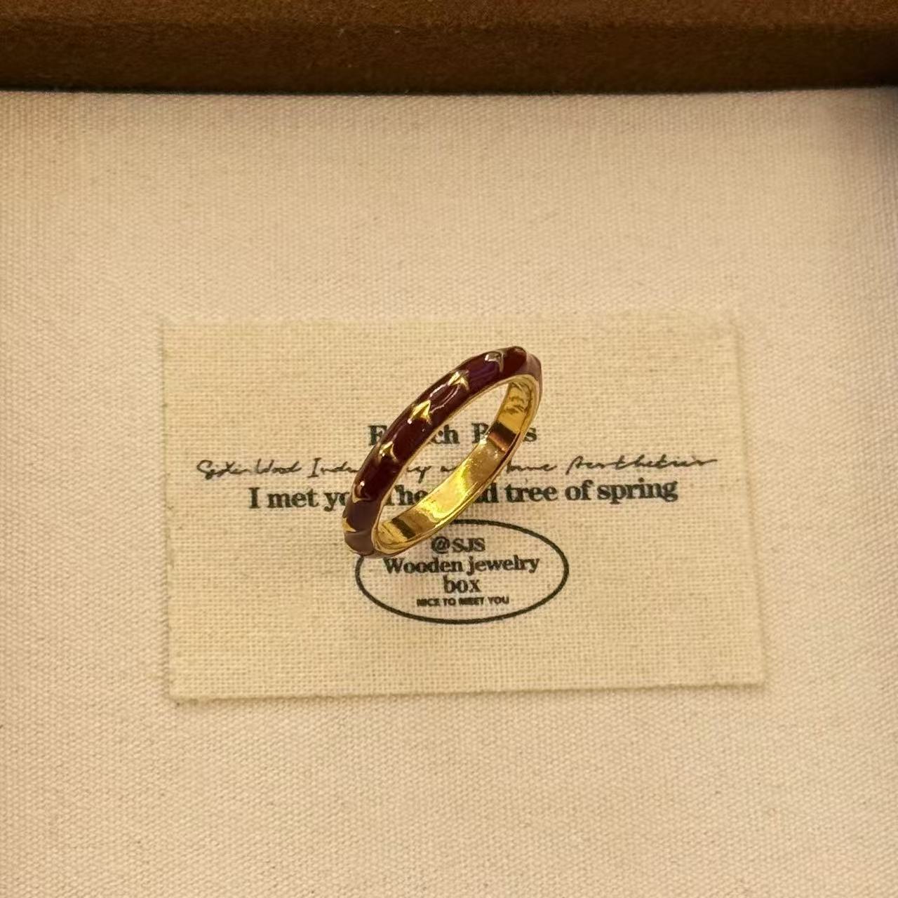 钛钢戒指 佳佳（GL11）闭口戒指