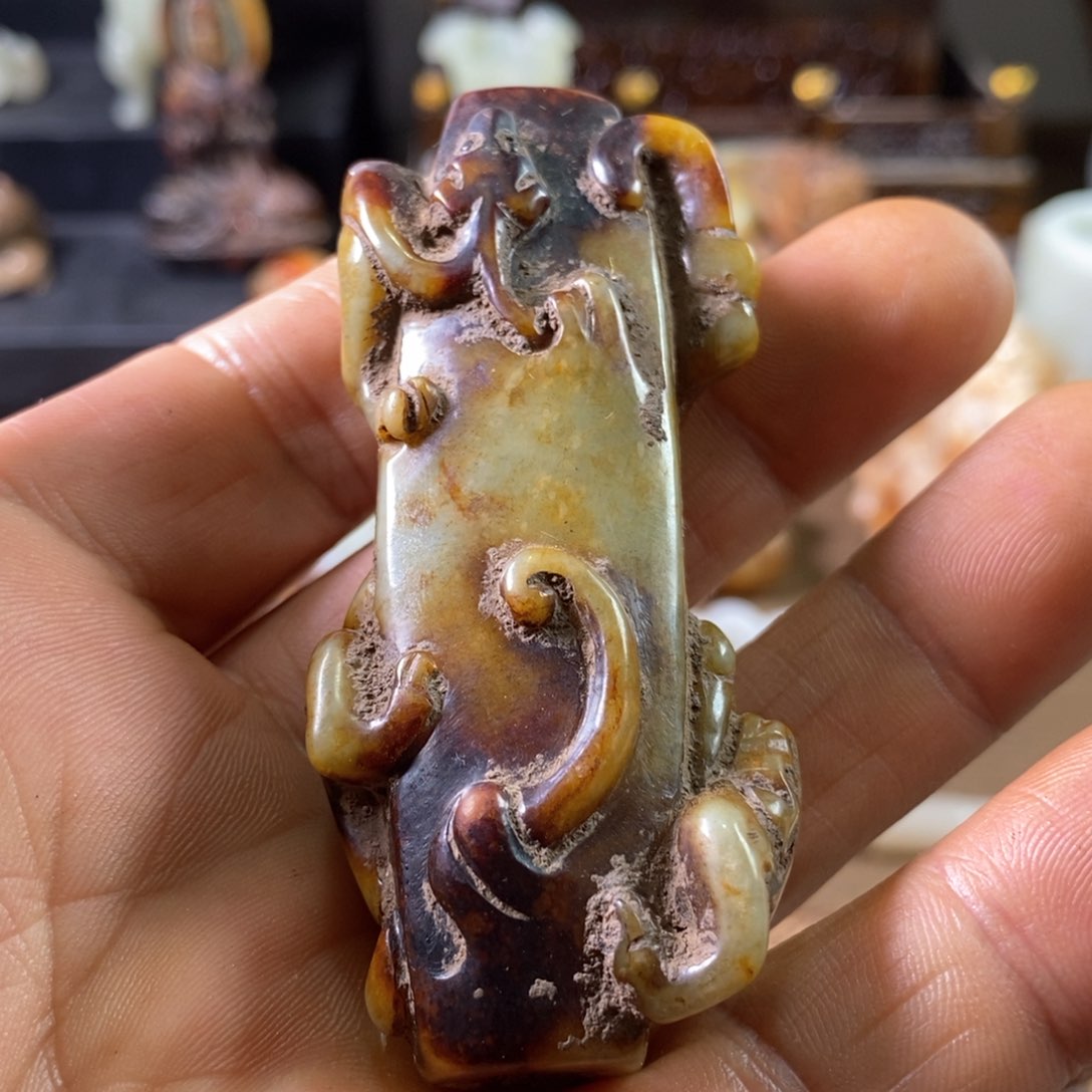 和田玉（糖玉）颈饰未镶嵌