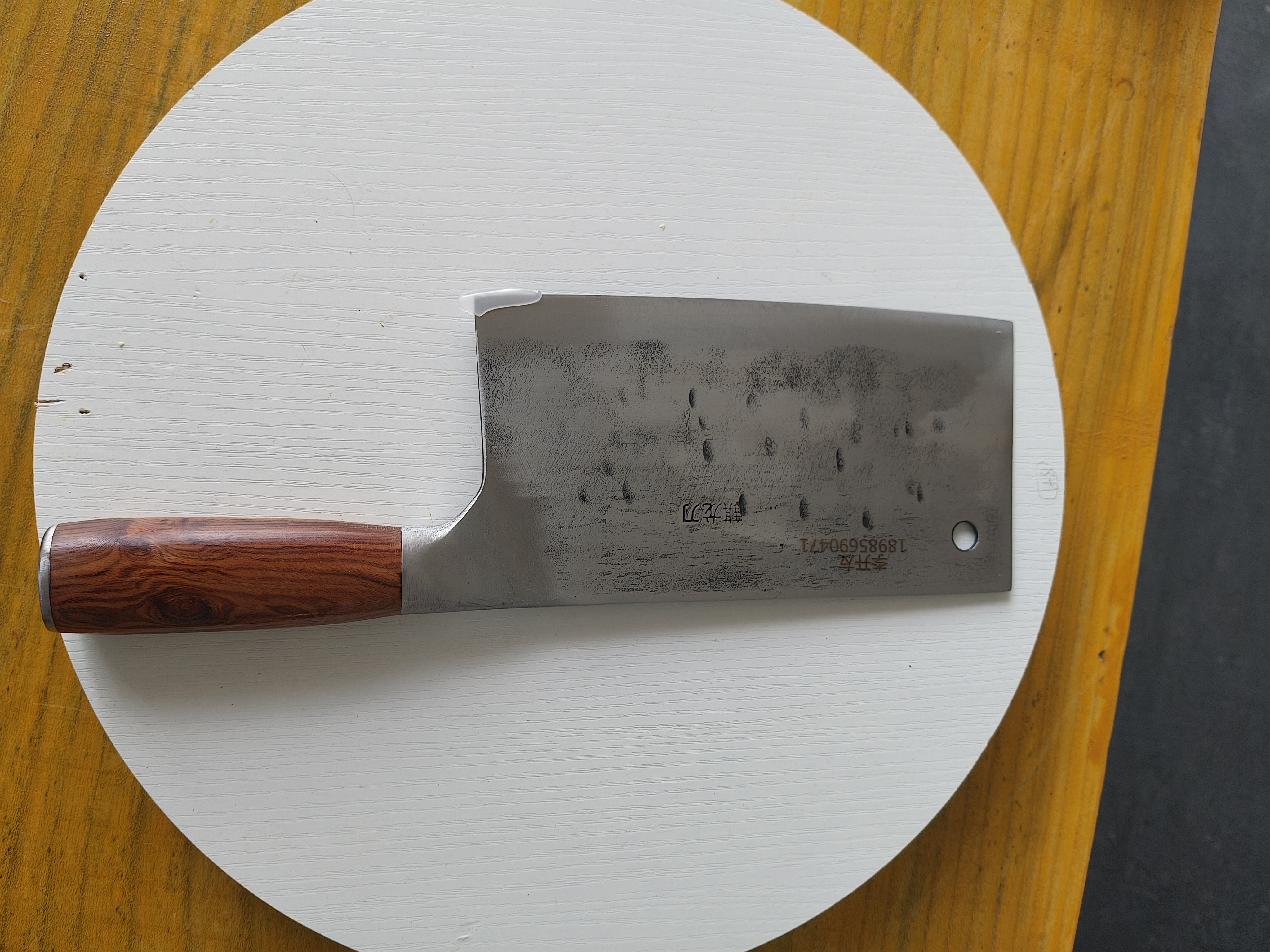 汉沐手工刀锻打切片切菜厨具锋利菜刀手工