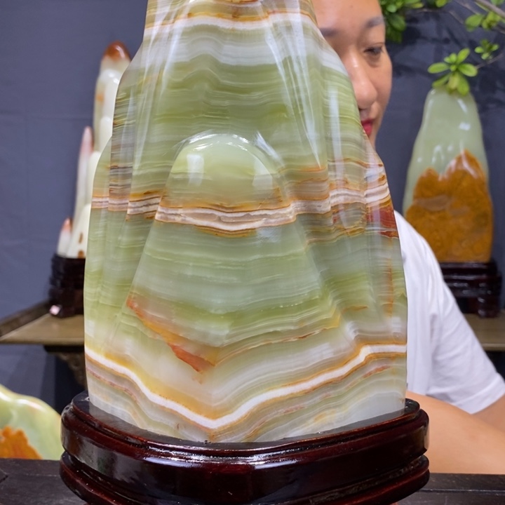 石材精品古青石摆件