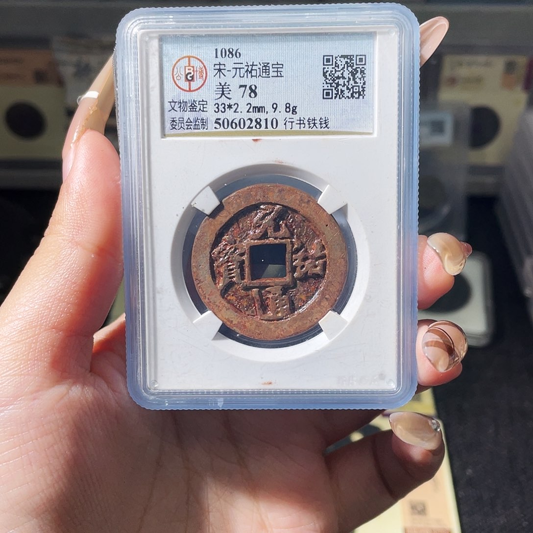 i***0铜夏夏，元祐通宝，评级码2810