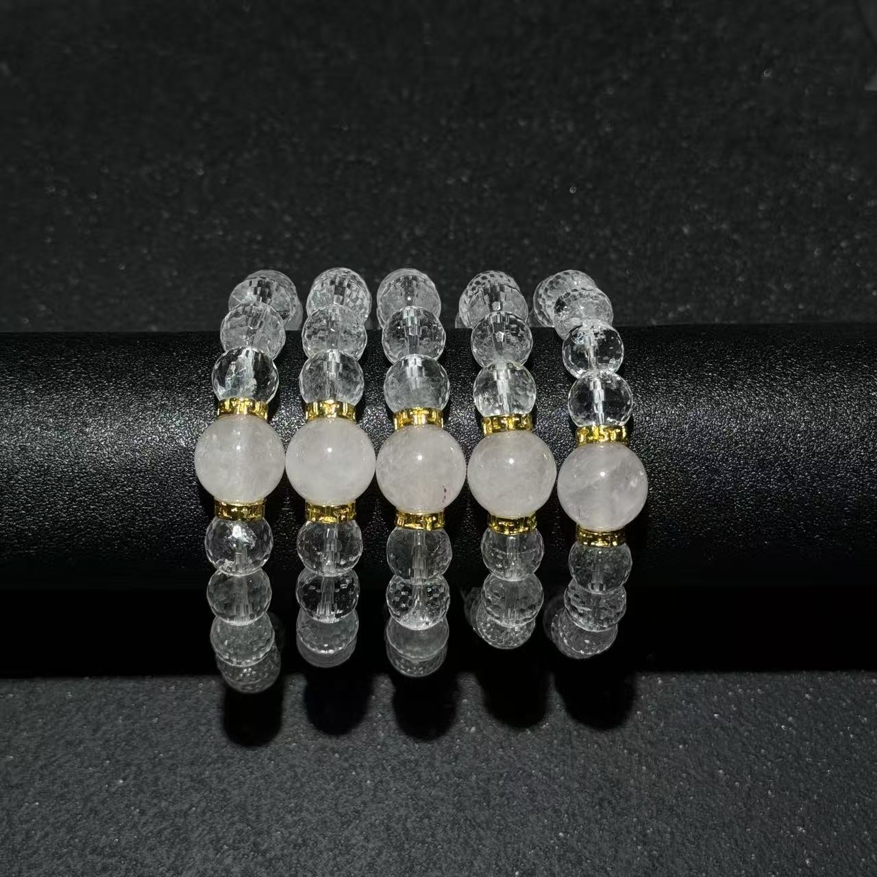 白水晶DIY粉晶单圈DS101612-多样性发其一