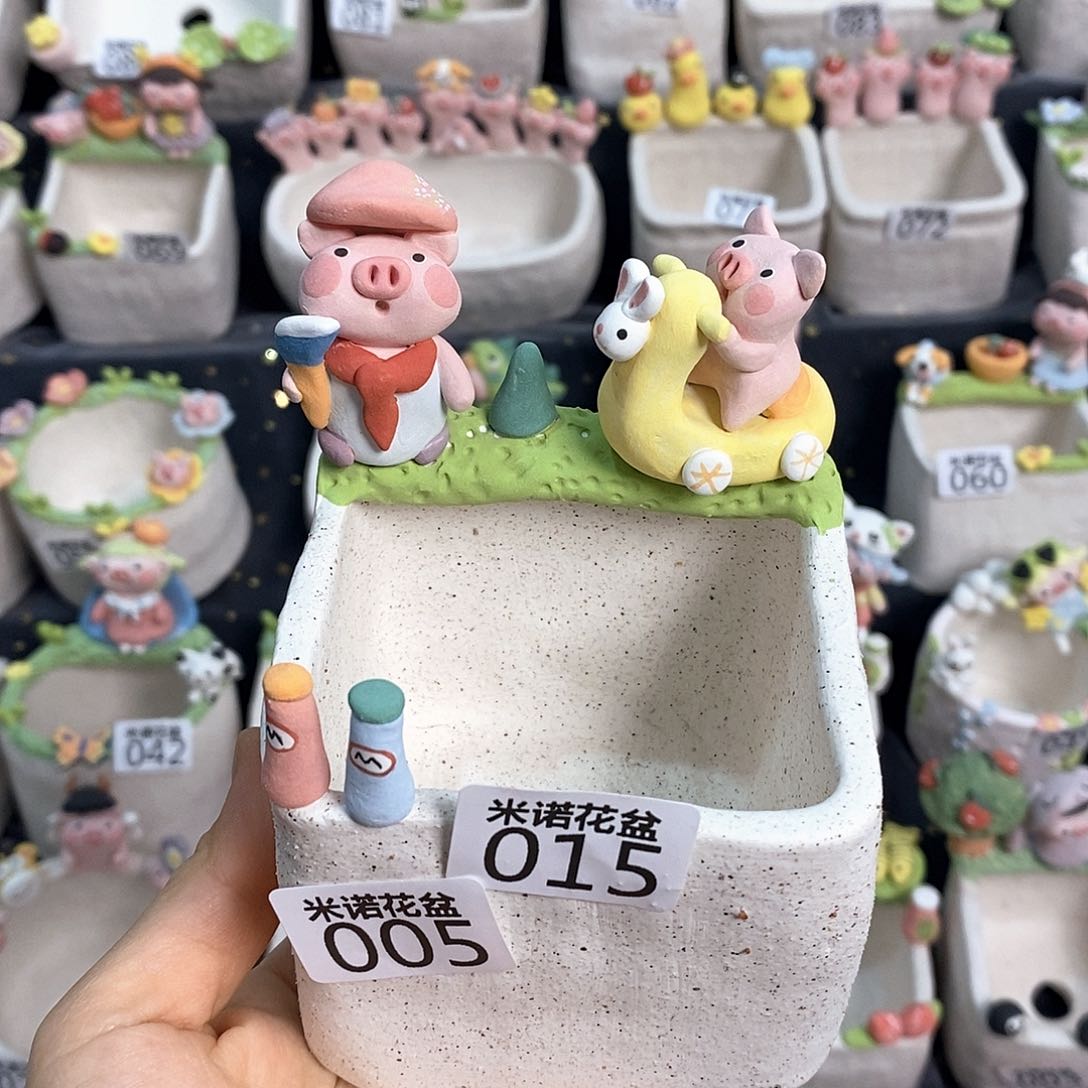 米诺多肉花盆005