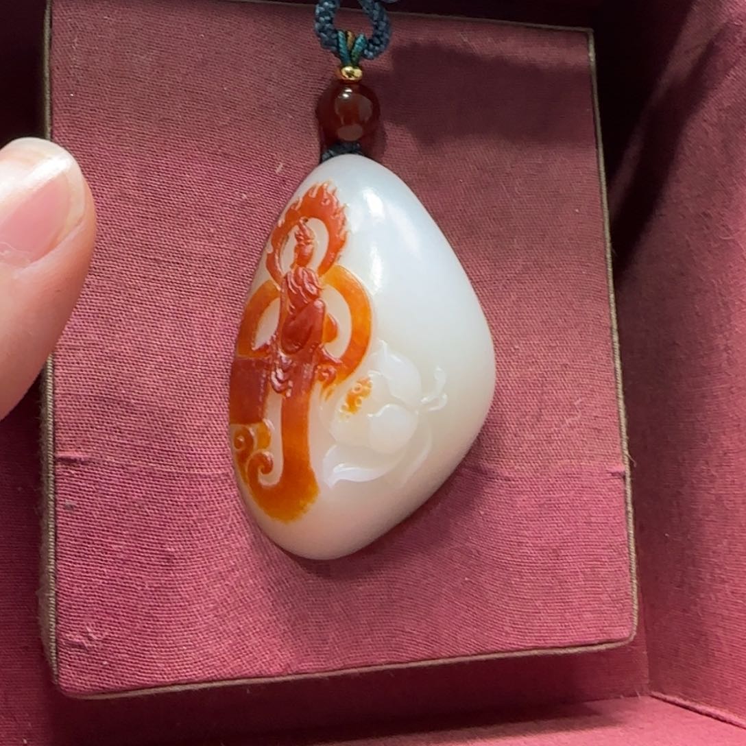 和田玉挂件未镶嵌