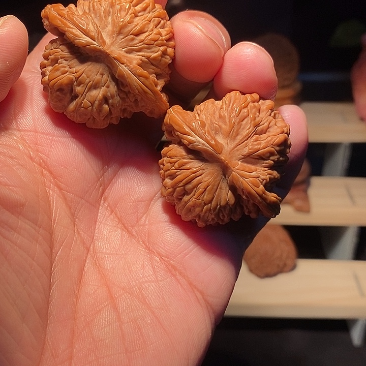 吊坠文玩核桃小*风四座楼