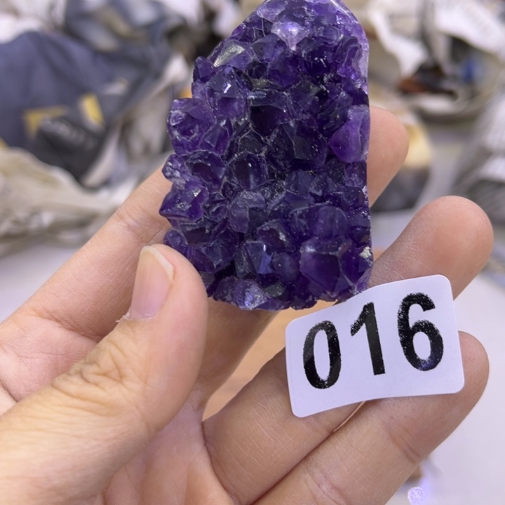 紫晶摆件未镶嵌水晶