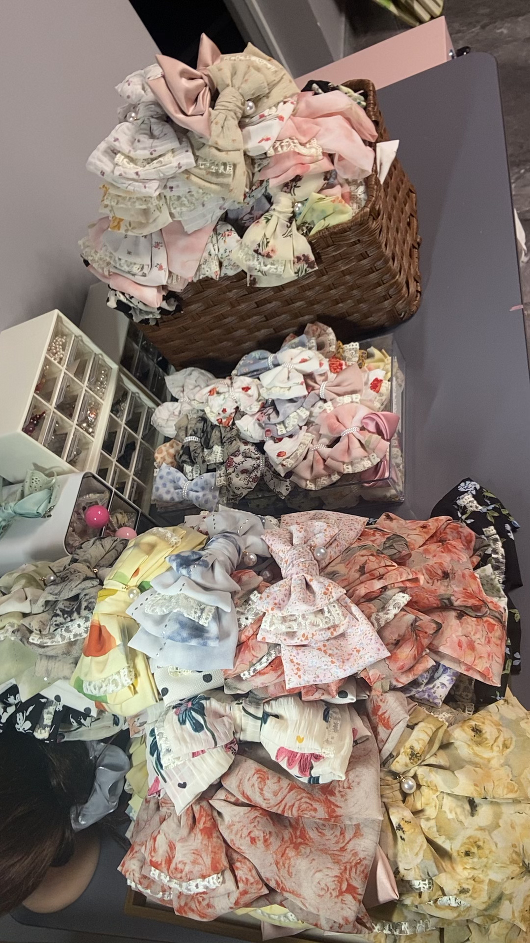 纯手工制作弹簧夹百搭可爱气质