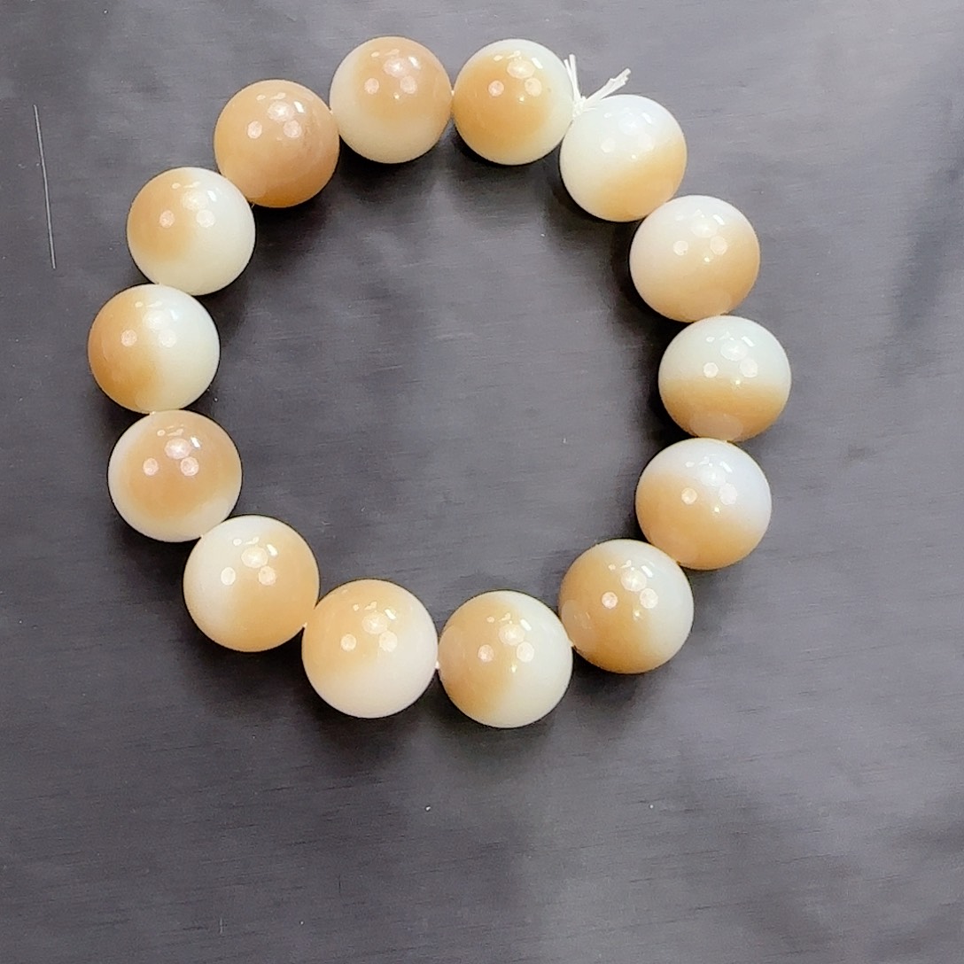 和田玉手串未镶嵌