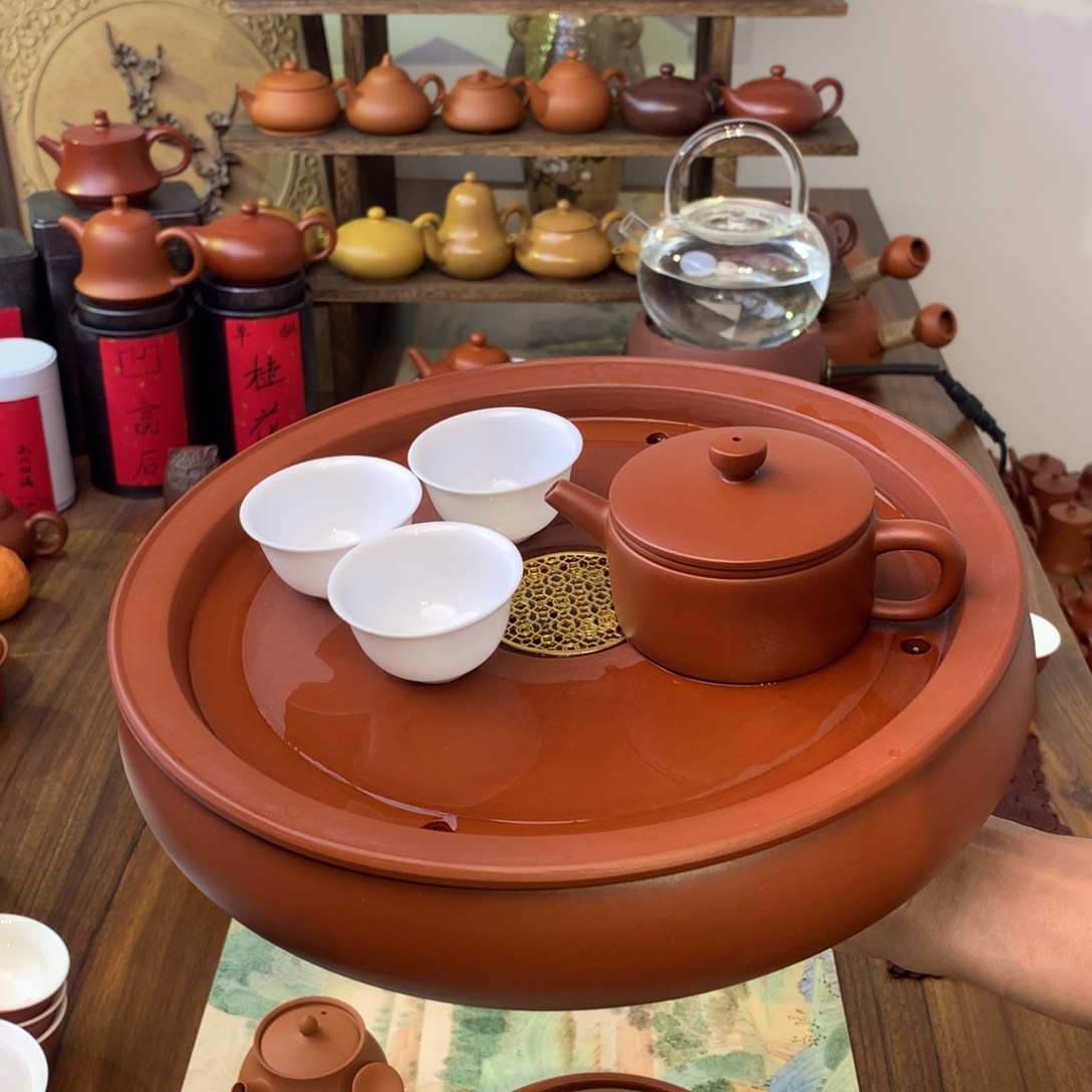 新金鹏汉瓦100cc+10.5茶盘+羊脂玉3