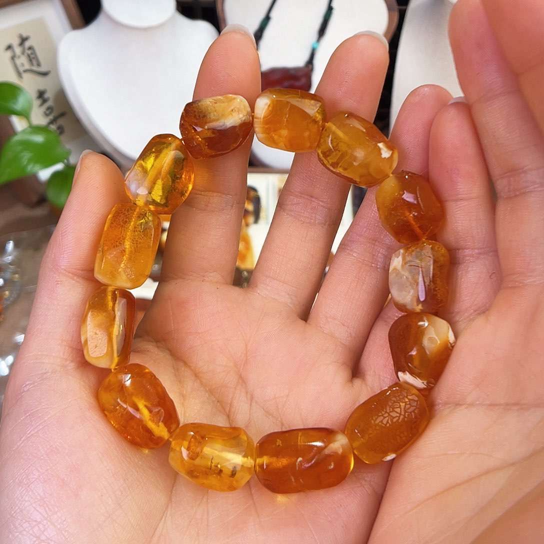 琥珀珠宝奇石未镶嵌温*✨，