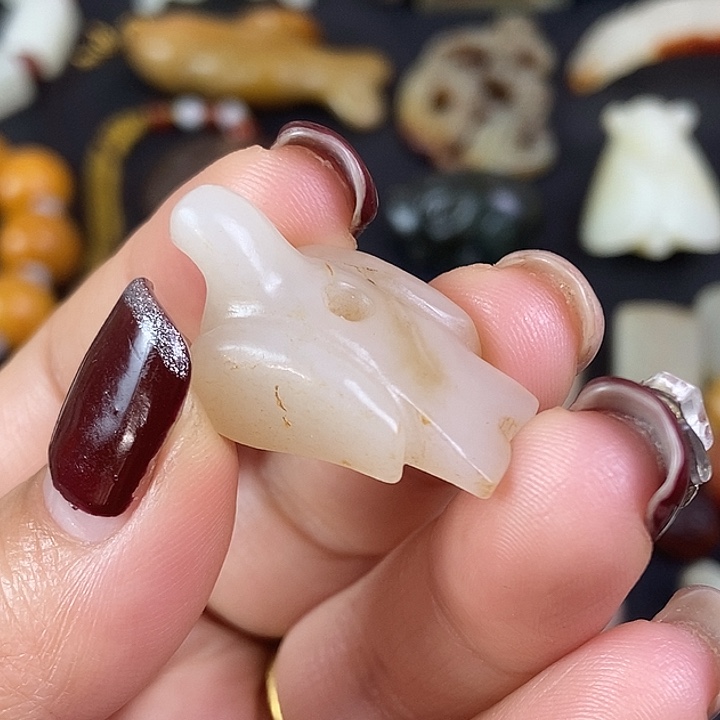 和田玉挂件未镶嵌