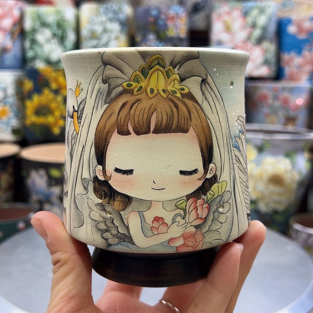 景德镇陶瓷花盆景德镇陶瓷花盆