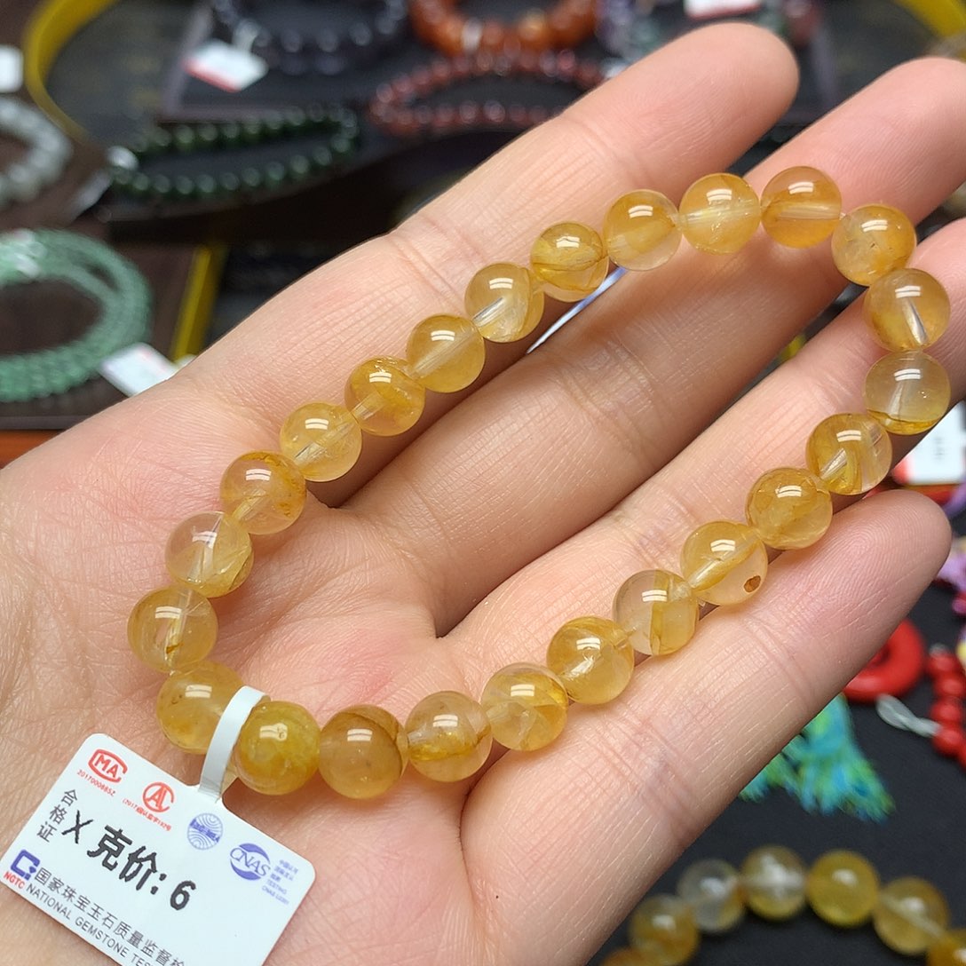 水晶手串未镶嵌手链