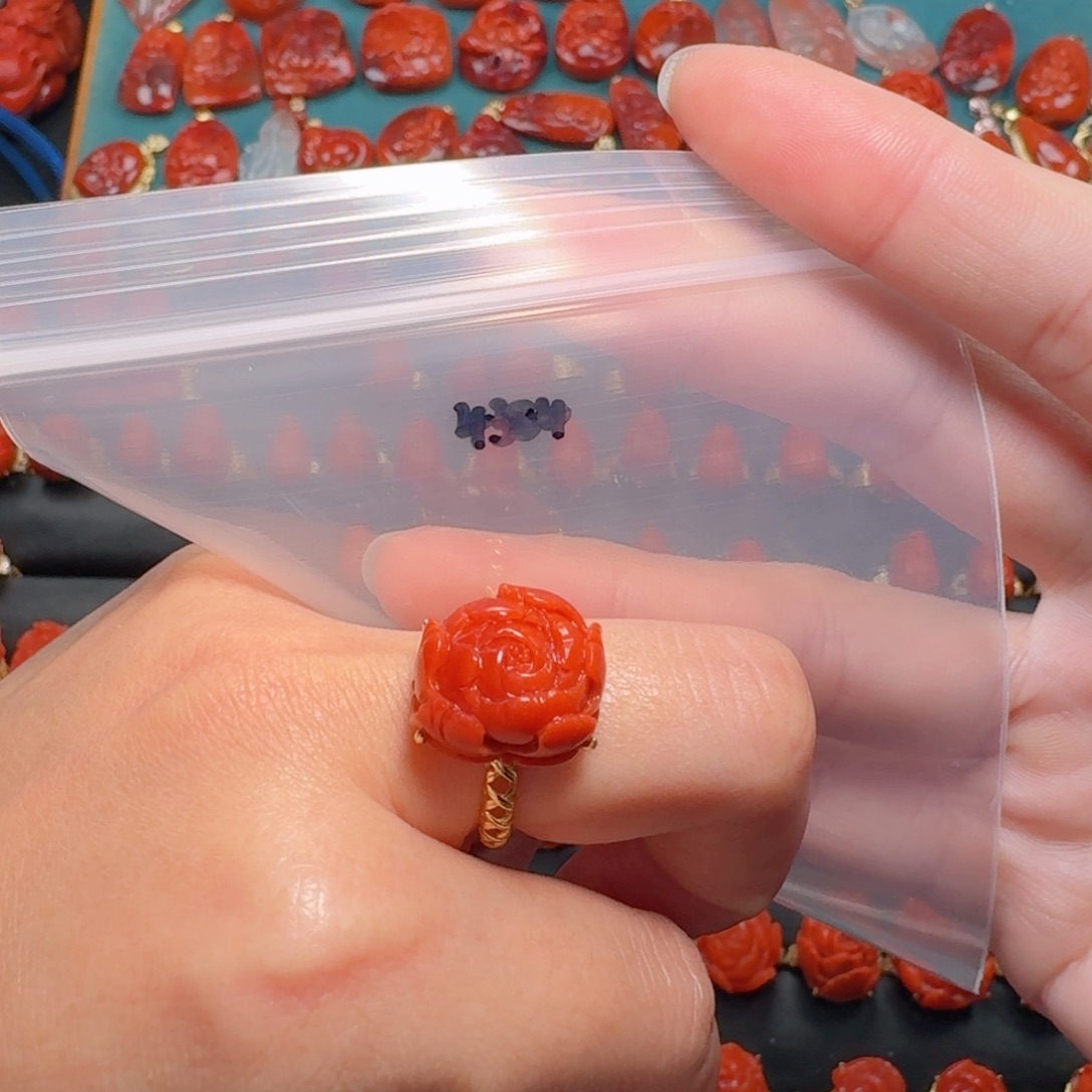 南红玛瑙南红银S925镶嵌