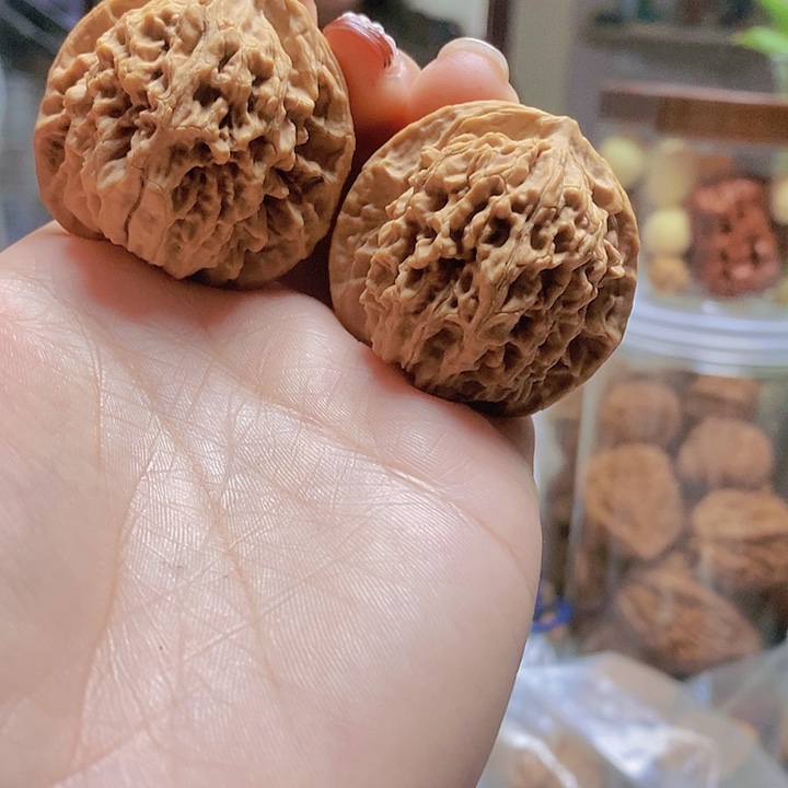 【闪购商品】文玩核桃把件40.5老款狮子头