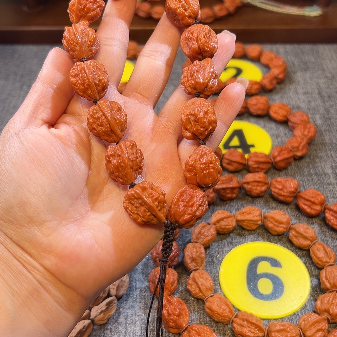 文玩核桃手串小金蟾