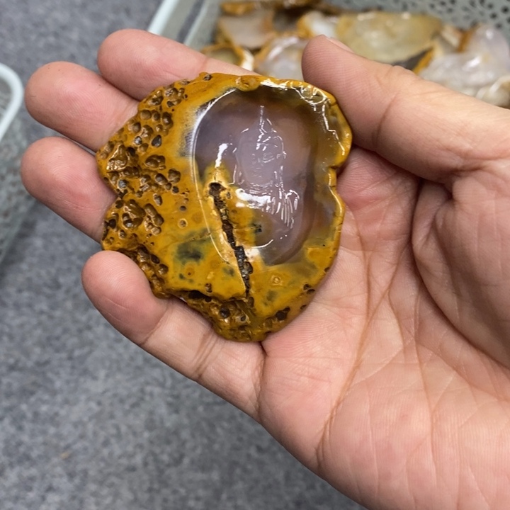 玛瑙/玉髓吊坠(不含链)未镶嵌