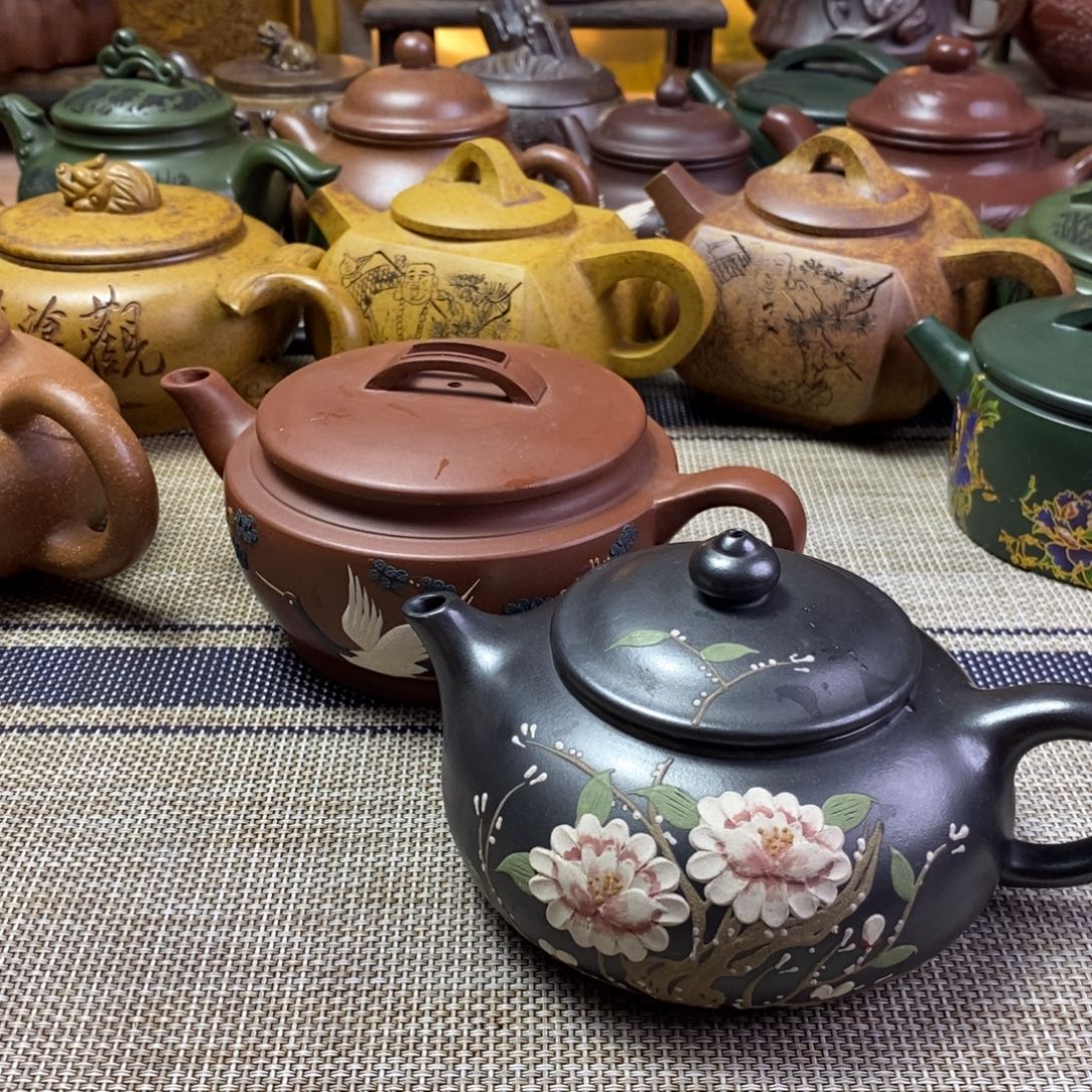 桃***主茶壶紫砂特价秒杀