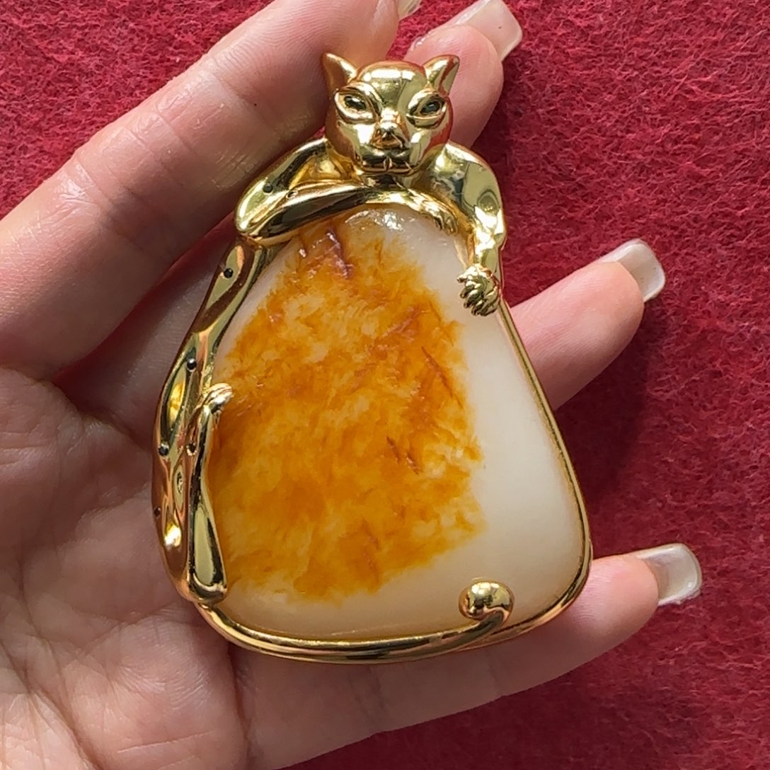 和田玉挂件未镶嵌