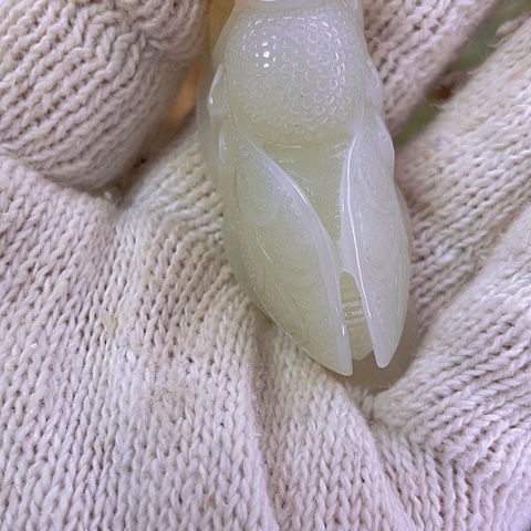 和田玉（糖玉）挂件未镶嵌
