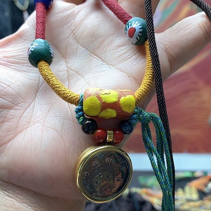 玛瑙/玉髓颈饰合金