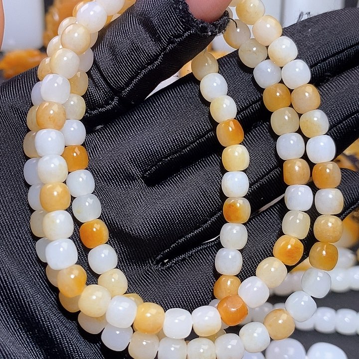 和田玉套链未镶嵌