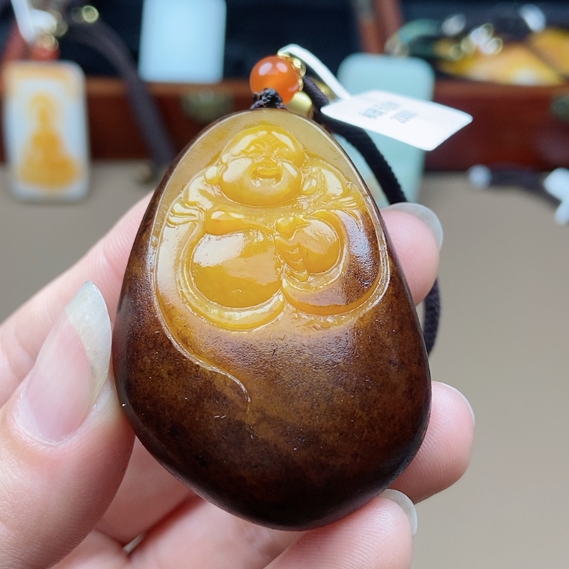 【闪购商品】和田玉挂件未镶嵌王****王F