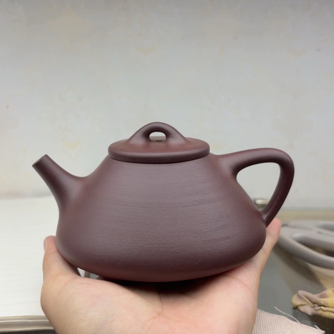 黄龙源底槽青（60目），子冶石瓢，容量260cc，半手工艺。