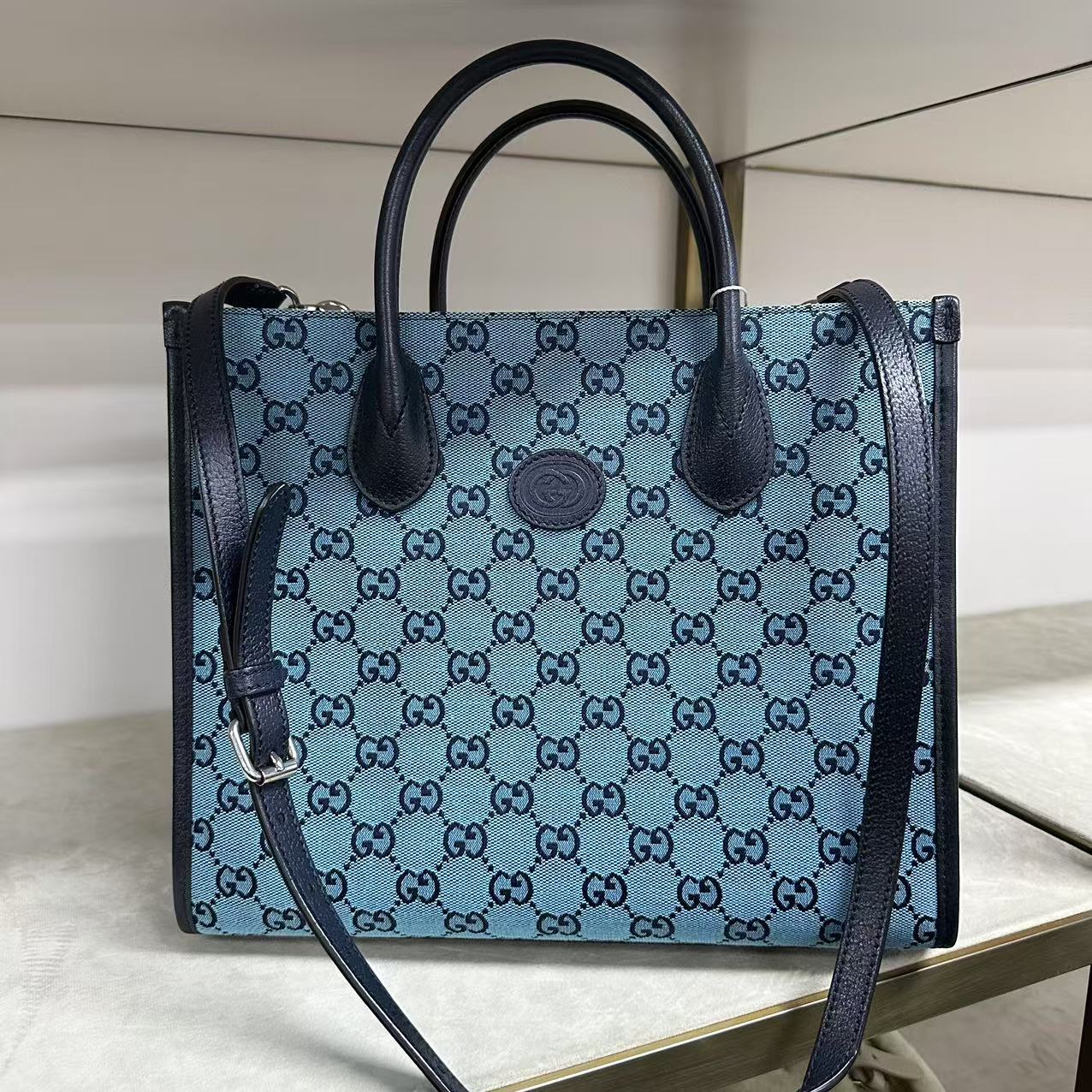 95新 GUCCI/古驰 乱乱子中古/女士/单肩包/93306