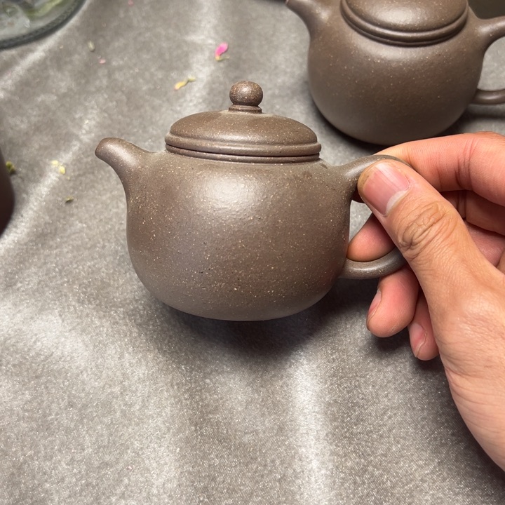 紫砂茶壶宝山青段匏尊200cc