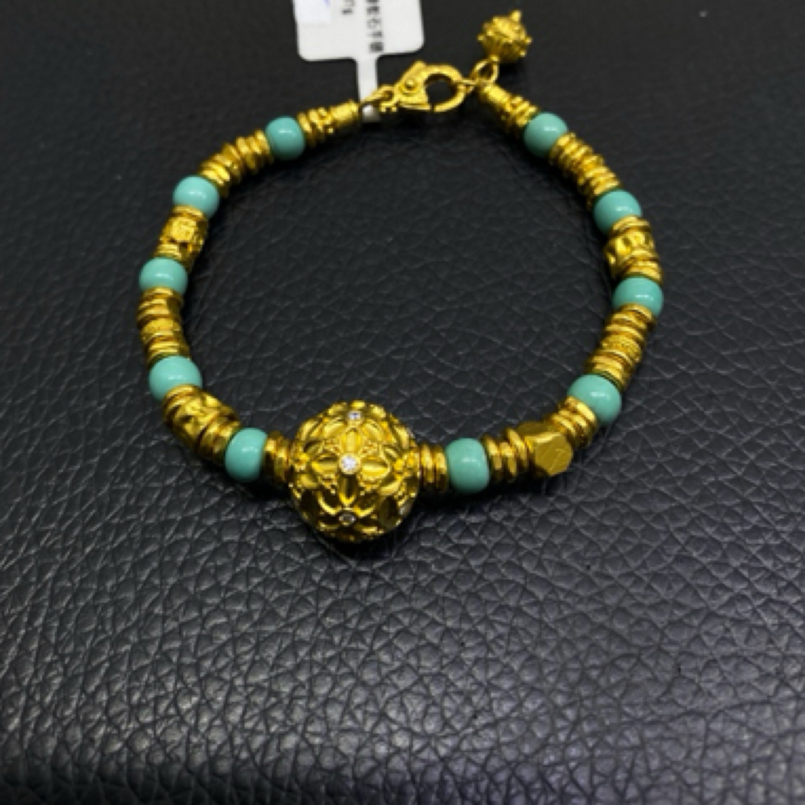 【薇心选黄金珠宝】足金饰品足金手链
