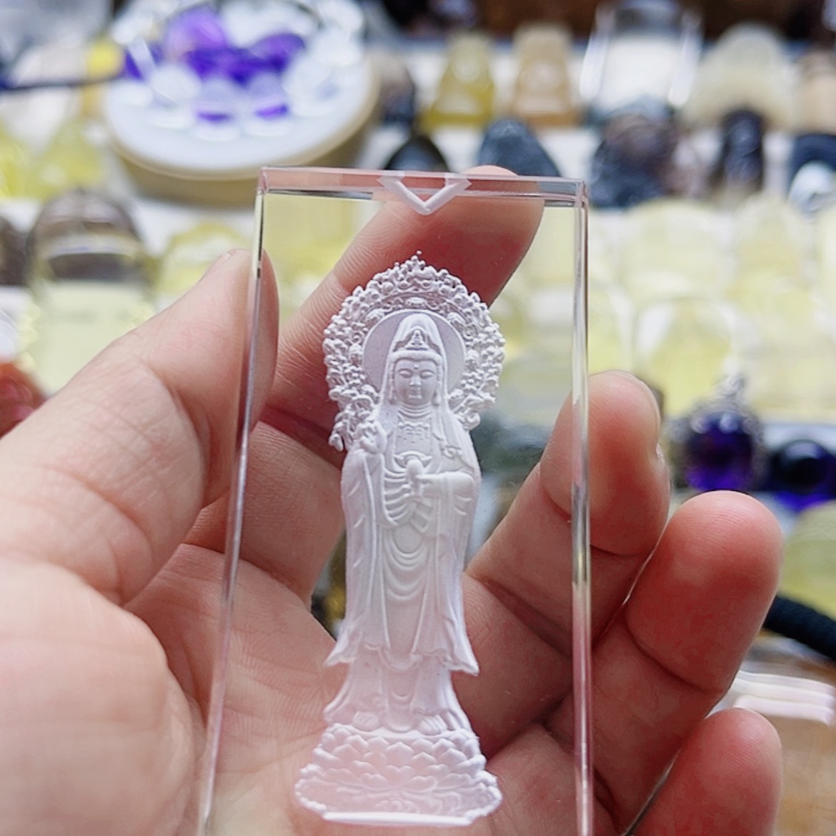 【闪购商品】水晶观音吊坠未镶嵌