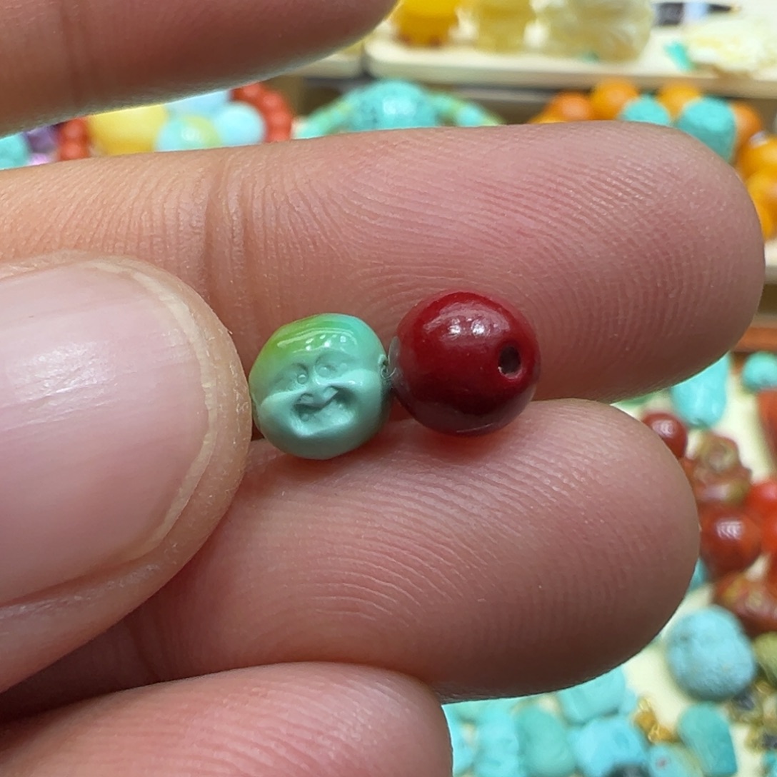 南红玛瑙未镶嵌颈饰