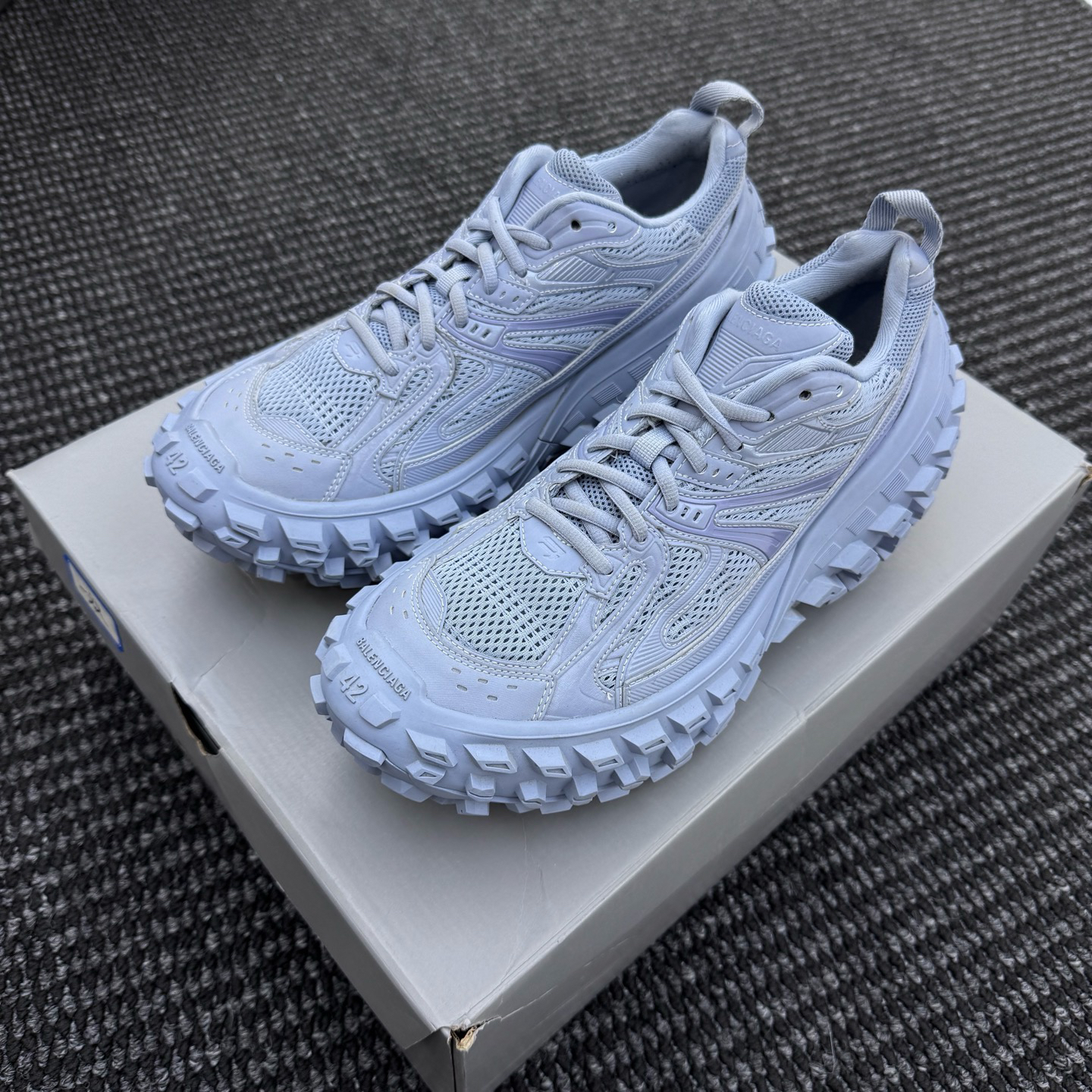 99新 Balenciaga/巴黎世家 42码  蓝色轮胎鞋