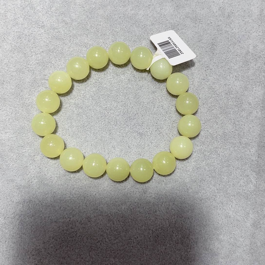 和田玉手串未镶嵌12圆珠