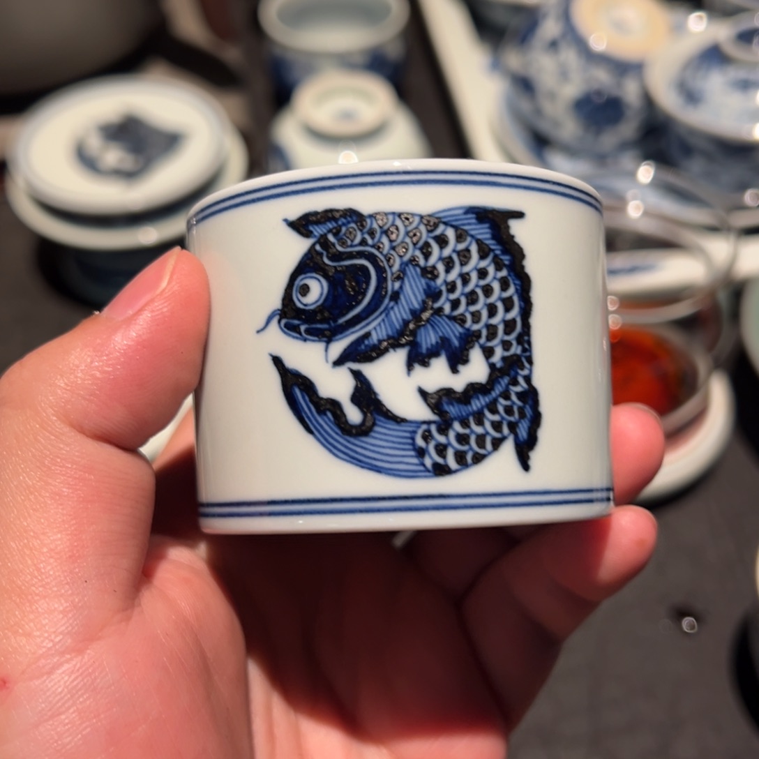 杯子团鱼扳指杯2号