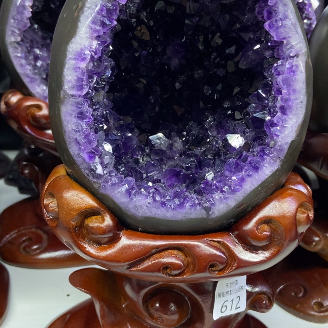 大型摆件（非配饰）紫晶未镶嵌涵