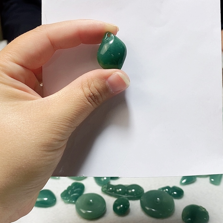 密玉（石英质玉）手链未镶嵌