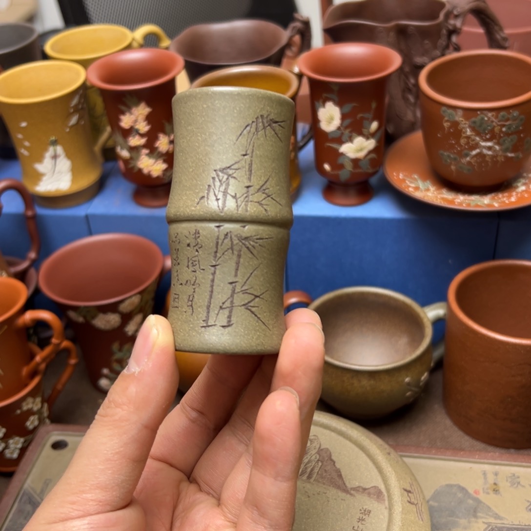 紫砂茶杯紫砂主人杯50cc