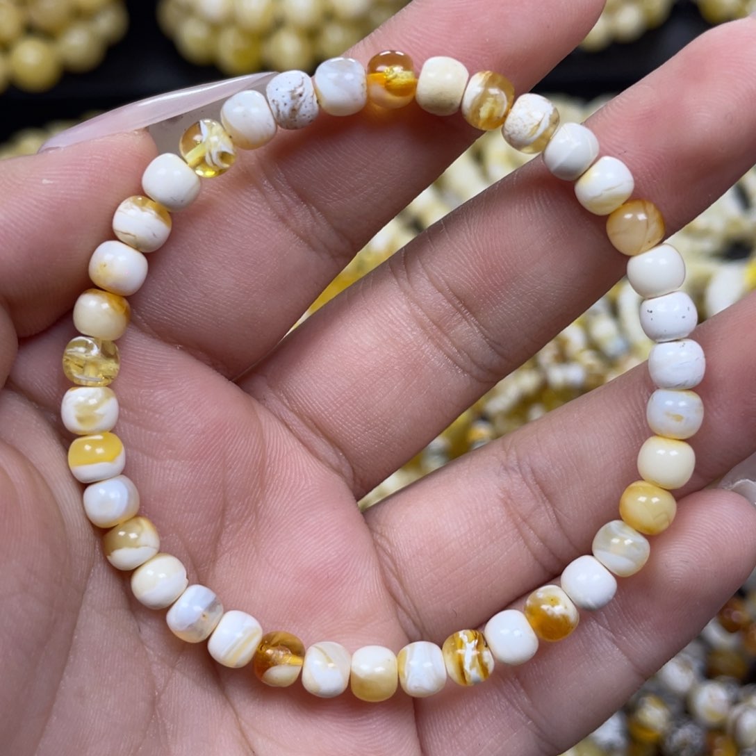 蜜蜡未镶嵌珠宝奇石5.5m