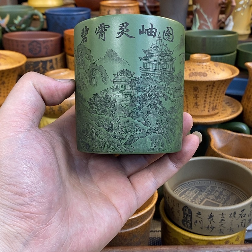 【闪购商品】紫砂杯子宜兴全手工紫砂杯