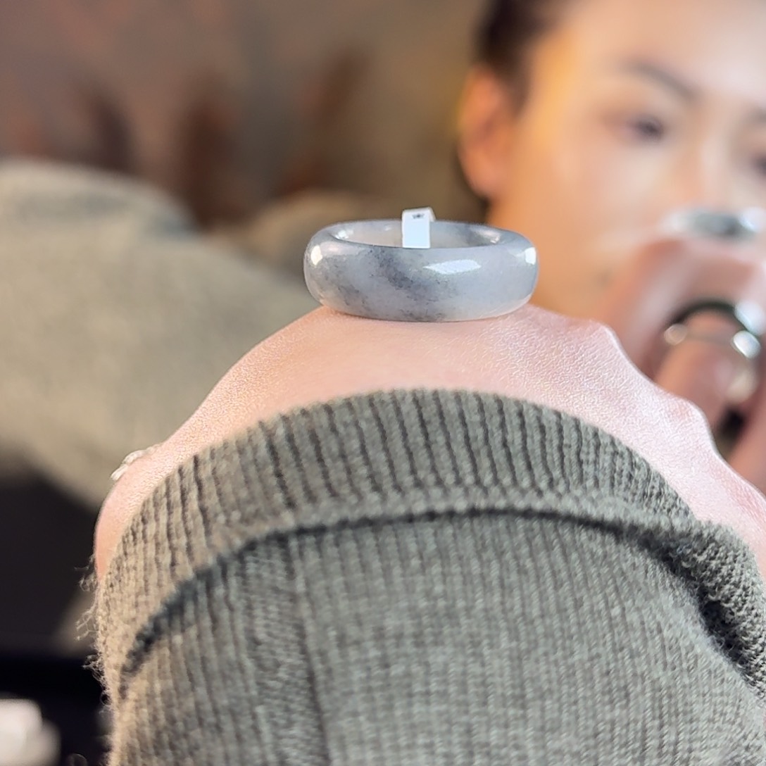 和田玉戒指未镶嵌19.19 港19