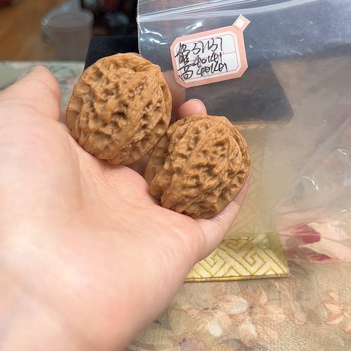 文玩核桃把件非嫁接马老四