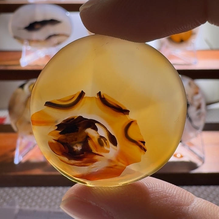 玛瑙/玉髓合金颈饰