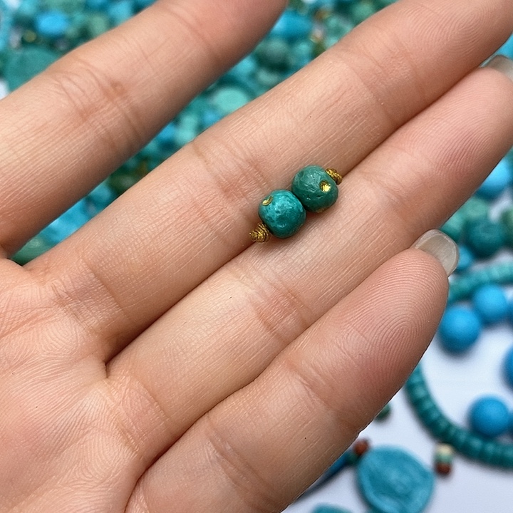 未镶嵌绿松石珠宝奇石