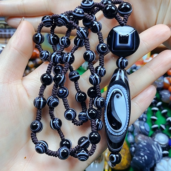 玛瑙/玉髓项链未镶嵌