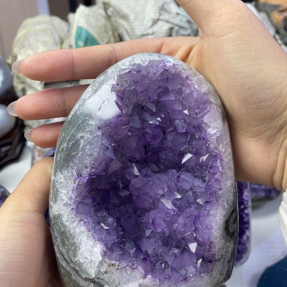 紫晶大型摆件（非配饰）未镶嵌