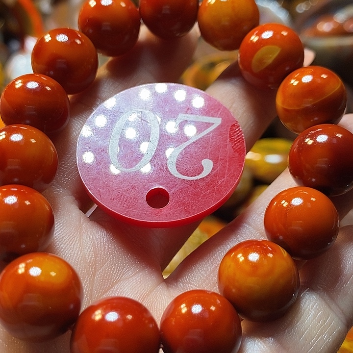 用***5玛瑙/玉髓未镶嵌手链